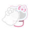 Miroir lumineux Hello Kitty