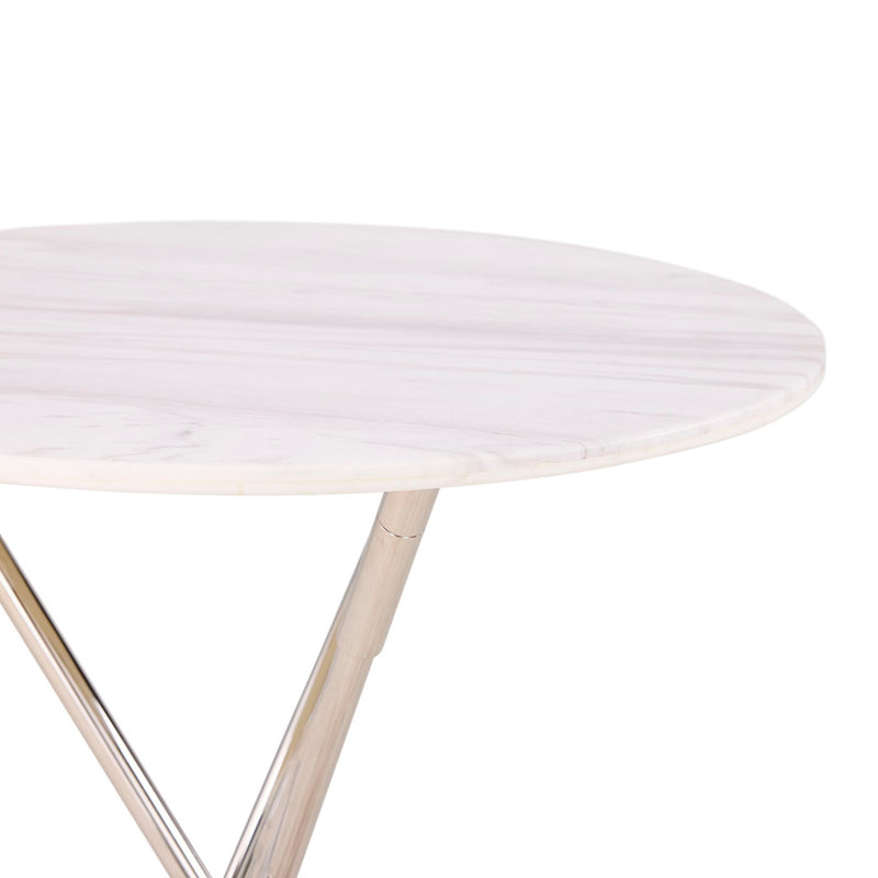 Table trépied Jonathan Adler Rider, White