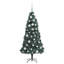 Artificial Pre-lit Christmas Tree with Ball Set-1964117823-1964117792