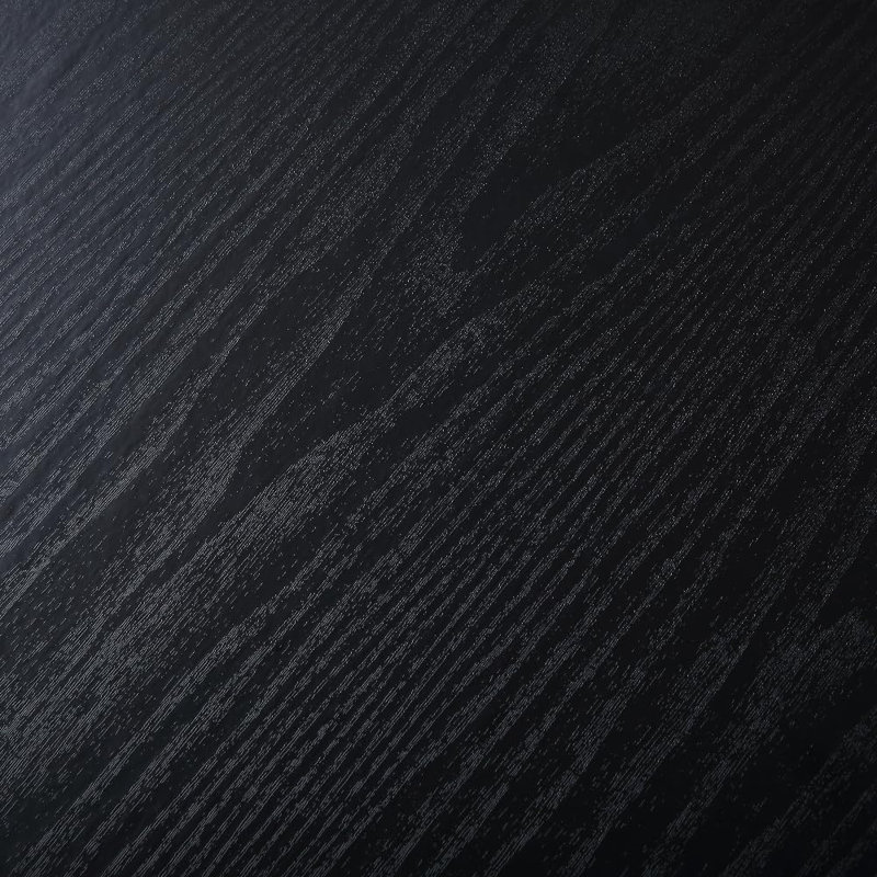 Papier peint auto-adhésif en vinyle noir, imperméable, amovible pour la cuisine, les armoires, les meubles, les comptoirs