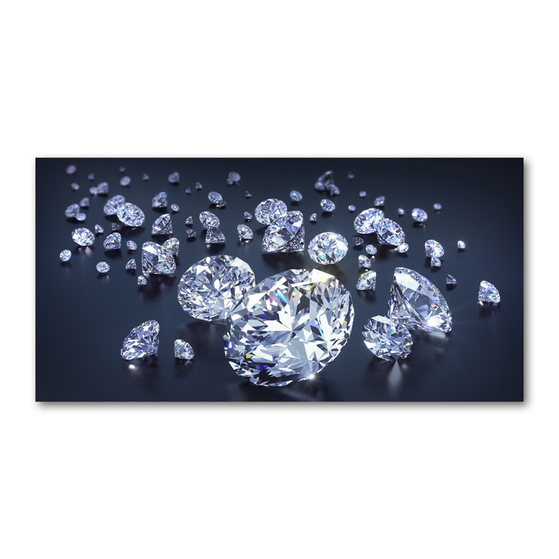 Diamonds - Wrapped Canvas Print