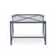 Ensembles de table de salle à manger peu encombrants, style moderne en fer durable pour l'extérieur