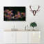 Wren Upon A Blossom Tree Branch In Abstract - Wrapped Canvas Print-55303269