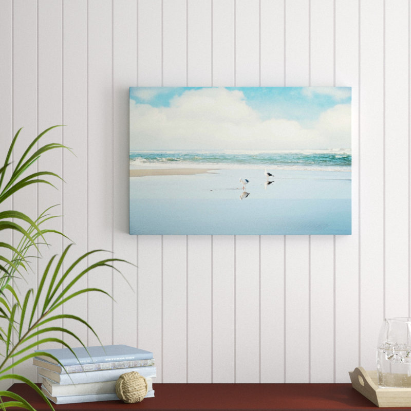 « ocean réflexions », reproduction d’art sur toile tendue, 20" H x 30" L x 1,5" D