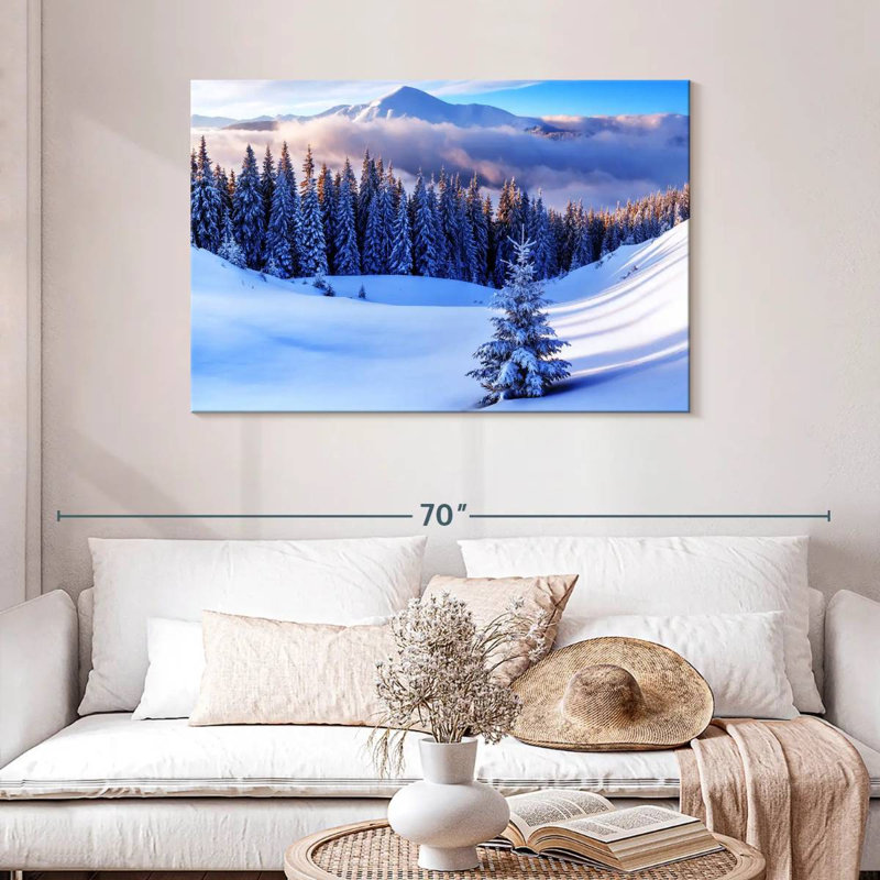 Alvord Small Winter Fir Tree, 30" H x 45" W