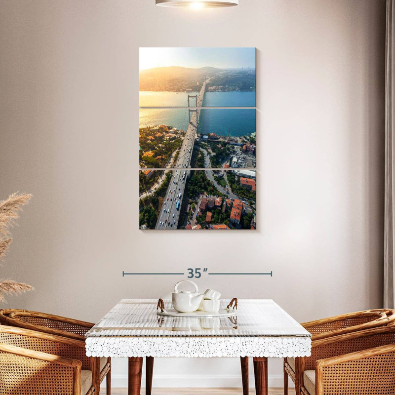 Masam Istanbul Bosphorus Bridge, 45" H x 28" W
