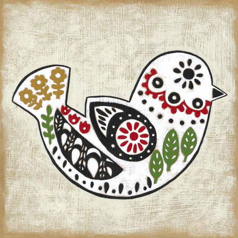 Folk Song III by Chariklia Zarris - Wrapped Canvas Print, 76cm H x 76cm W