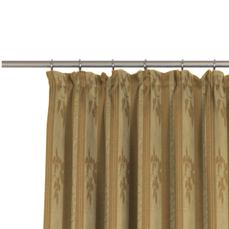 Kettenbach Sheer Curtain Pair, 270cm Width x 245cm Drop, Gold