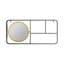 Meribah Metal Round Wall Mirror