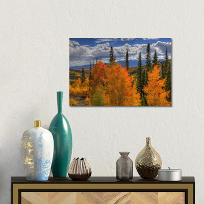 Autumn Fire At Ohio Pass by Bill Sherrell - Gallery-Wrapped Canvas Giclée on Canvas
