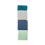 Ensemble de deux grands blocs deux textures, océan, 6 pièces-108432333