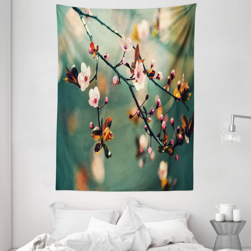 Tapisserie en polyester Sakura, H 80 po x l 60 po