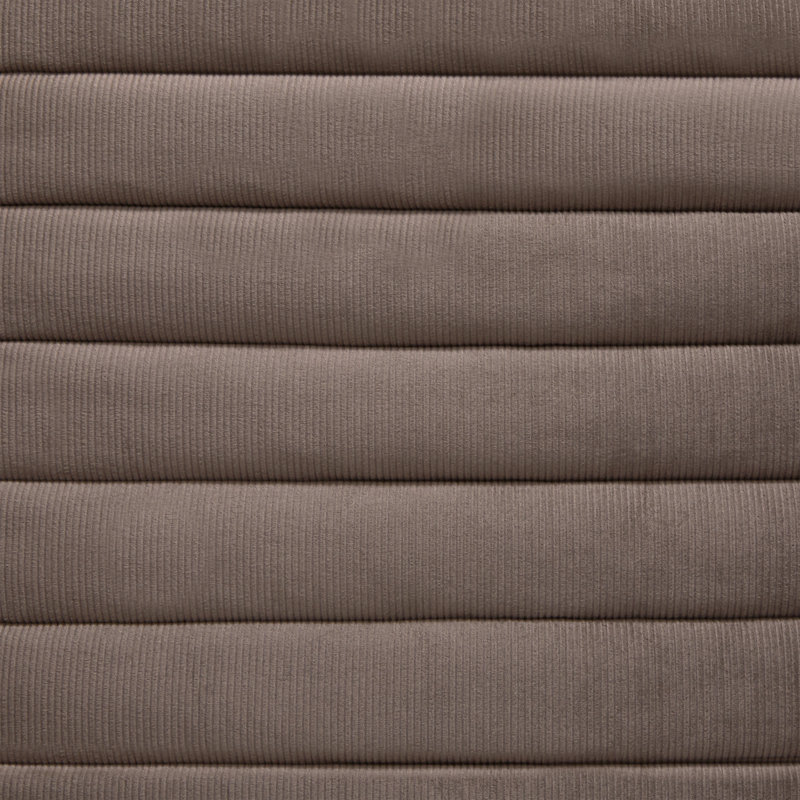 Ensemble de courtepointe en microfibre Valletta, Courtepointe grand + 2 couvre-oreillers standard, Moka