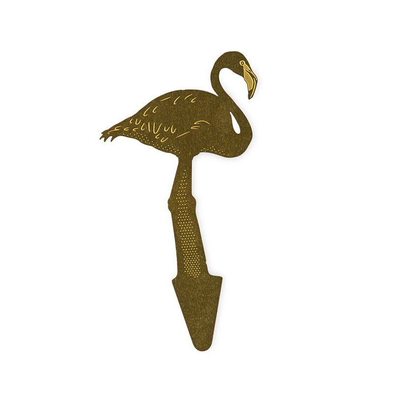 Brass Tropical Birds Plant Pals