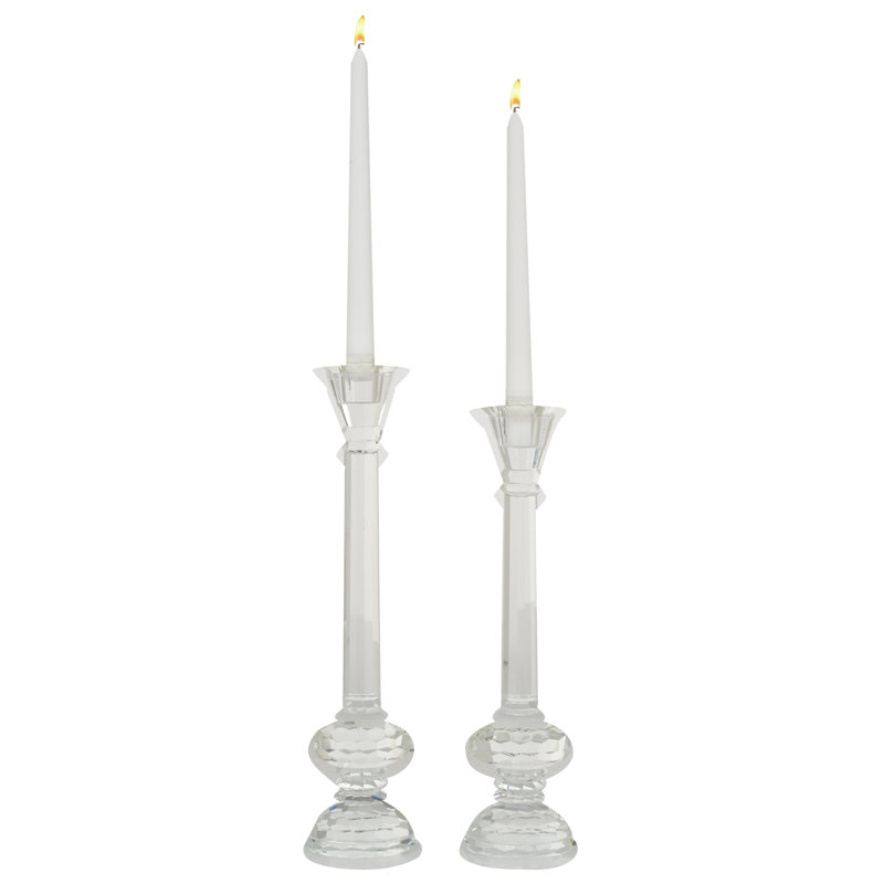 14.35'' H Glass Tabletop Tealight Holder