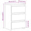 Cowlic Bed Cabinet 40x35x62.5 cm Engineered Wood-292922733-327999745