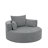 Swivel Round Sofa Chair With Removable Pillows-533902801