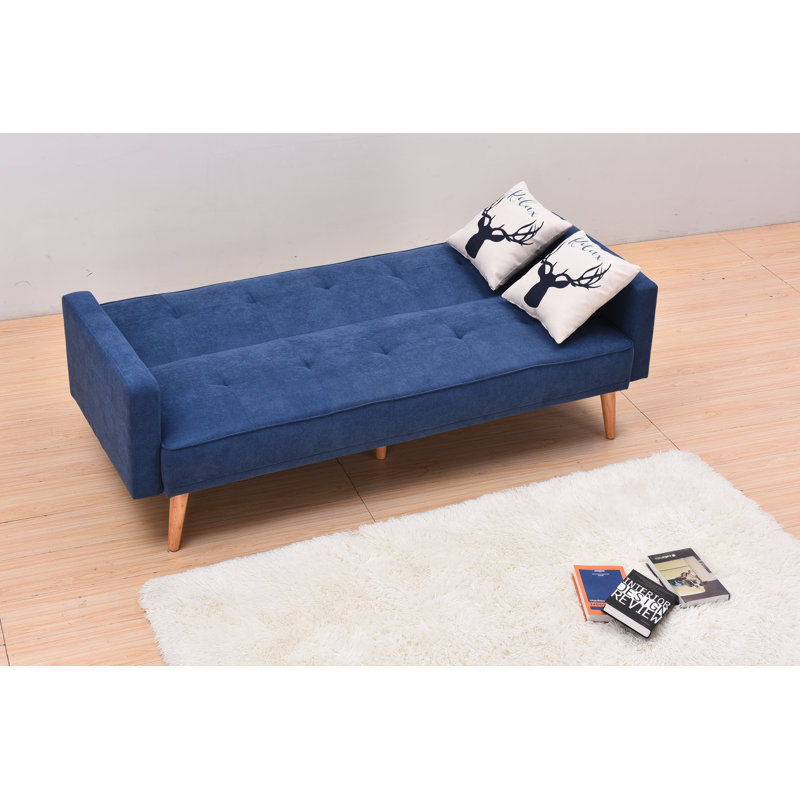 Upholstered 78'' Sofa, Blue