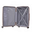 14 "/ 20" / 24 "/ 28" 4 pièces / ensemble dans un bagage à roulettes en PP, une valise de transport, une tringle en fer, une serrure à mot de passe à combinaison, un étui à cosmétiques de 14 po
