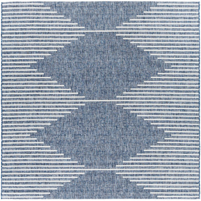 Tapis intérieur / extérieur bleu Irielle