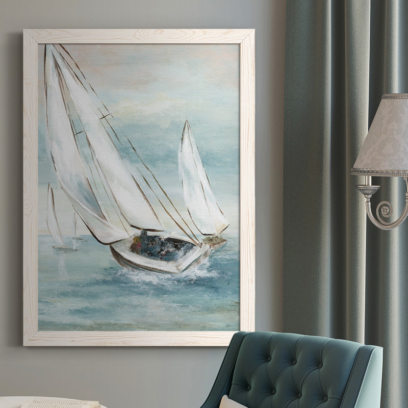 «Sublette Catching Wind», reproduction d'un seul cadre photo sur toile, H 37,5 po x l 27,5 po x P 1 po, Blanc