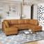 Canapé modulaire en U en similicuir-856054607