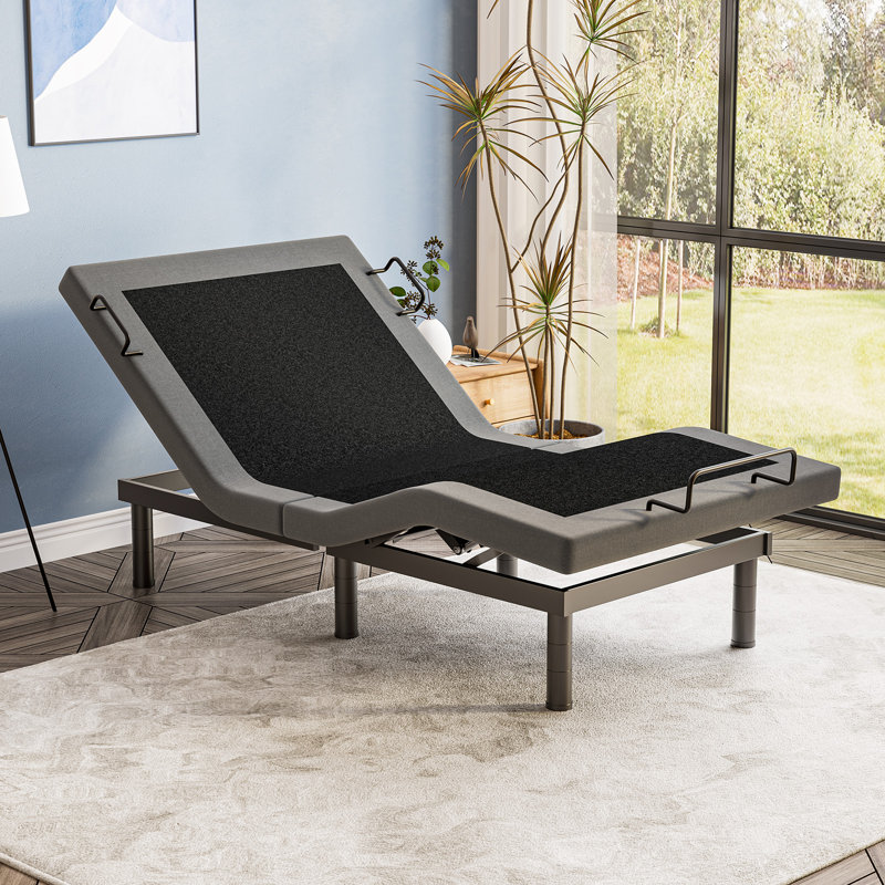 Adjustable Bed Frame with Wireless Remote, Zero Gravity & Anti-snore, Twin XL