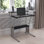 Bureau d'ordinateur l 28 po avec tablettes supérieures et inférieures
