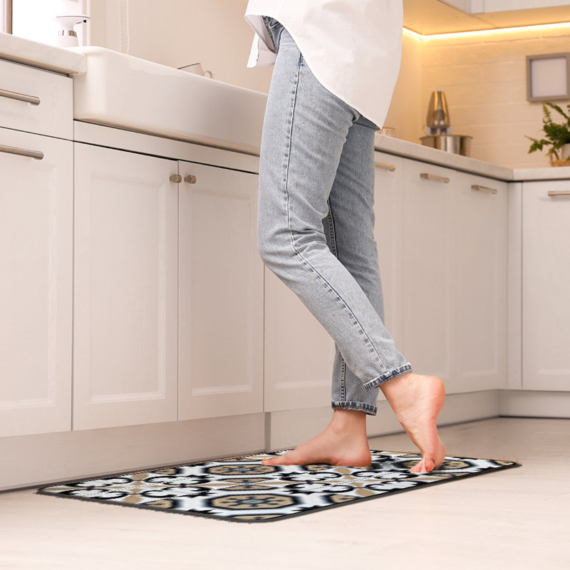 Tapis de cuisine Carmen, Blanc