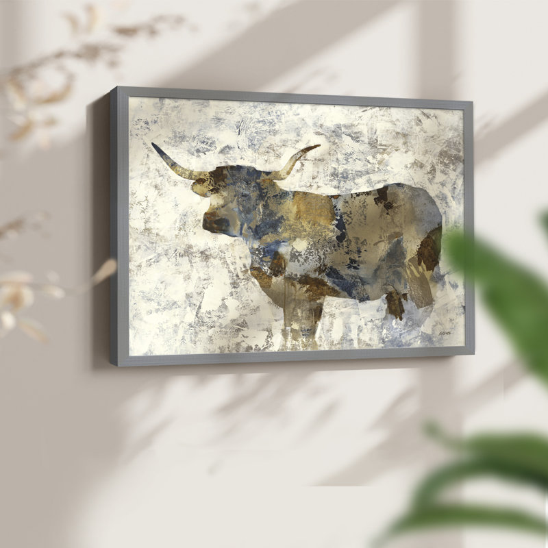 Standout -Framed Print - Restickable, 8" H x 10" W, Gray