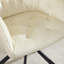 49.8cm H Velvet Upholstered Metal Armchair-122056784
