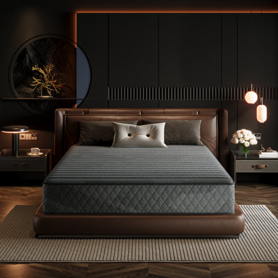 Matelas hybride en mousse viscoélastique gélifiée de 8 po Alwyn Home - CertiPUR-US, OEKO-TEX, certification GSS