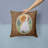 Welsh Springer Spaniel Outdoor Reversible Throw Pillow