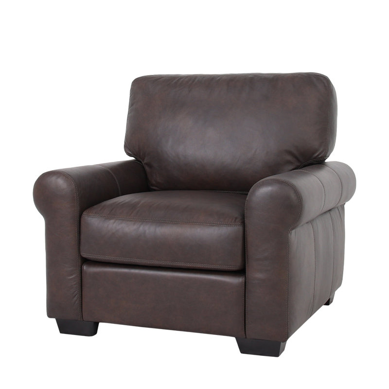 Fauteuil en cuir Florentine , Brun