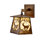 Rustic Lodge 1 - Light Swing Arm