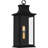 Tauri 1-Light Matte Black Outdoor Wall Lantern