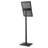 Pedestal Sign Holder with Metal Base-90753544