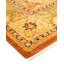 Tapis unique noué à la main ivoire / orange / olive / marron de conception unique 8 pi 2 po x 10 pi 4 po Keenan