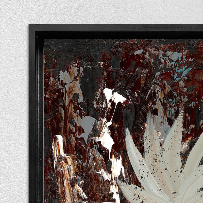 Leaves On Soil Print by Ryan Brown, 39.5" H x 31.5" W