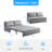 Ebern Designs Small Loveseat 3-in-1 Pull-Out Sleeper Sofa Bed with Throw Pillows-560956985