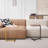 C Shaped End Table, Side Table for Couch and Bed-767879599