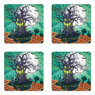 Square 4 Piece Coaster Set