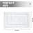 Solid white Cotton bath mat-255217758