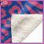 Couvertures à imprimé animal rose et bleu-133503593