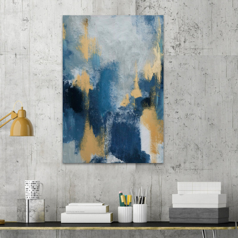 1 Piece Wrapped Canvas Painting, 38cm H x 25cm W
