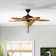 52" Palm Valley Tropical 5 Blade LED Ceiling Fan