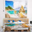 Tapisserie de costa paradiso de polyester, avec accessoires suspendus inclus-28500905