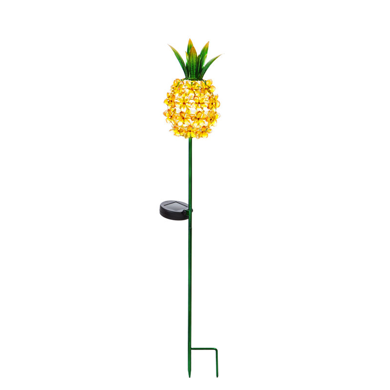 Jeu solaire de jardin d’ananas