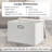 Large 17" 36 Quart Collapsible Stackable Storage Bins With Lids-625987733
