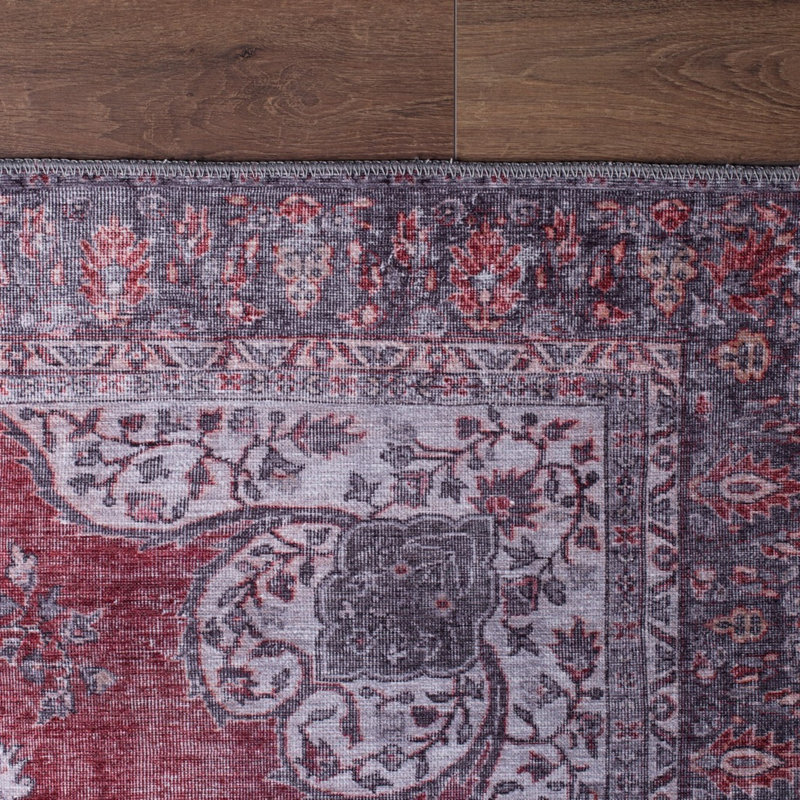 Premium Round Carpet (90.6 inches), 100% Polyester, 1850 g/m² | 4 mm Pile Height, Recycled Poly Cotton Underside | Machine Washable at 30°C, Ideal for Living Room & Bedroom, Soft and Durable Design